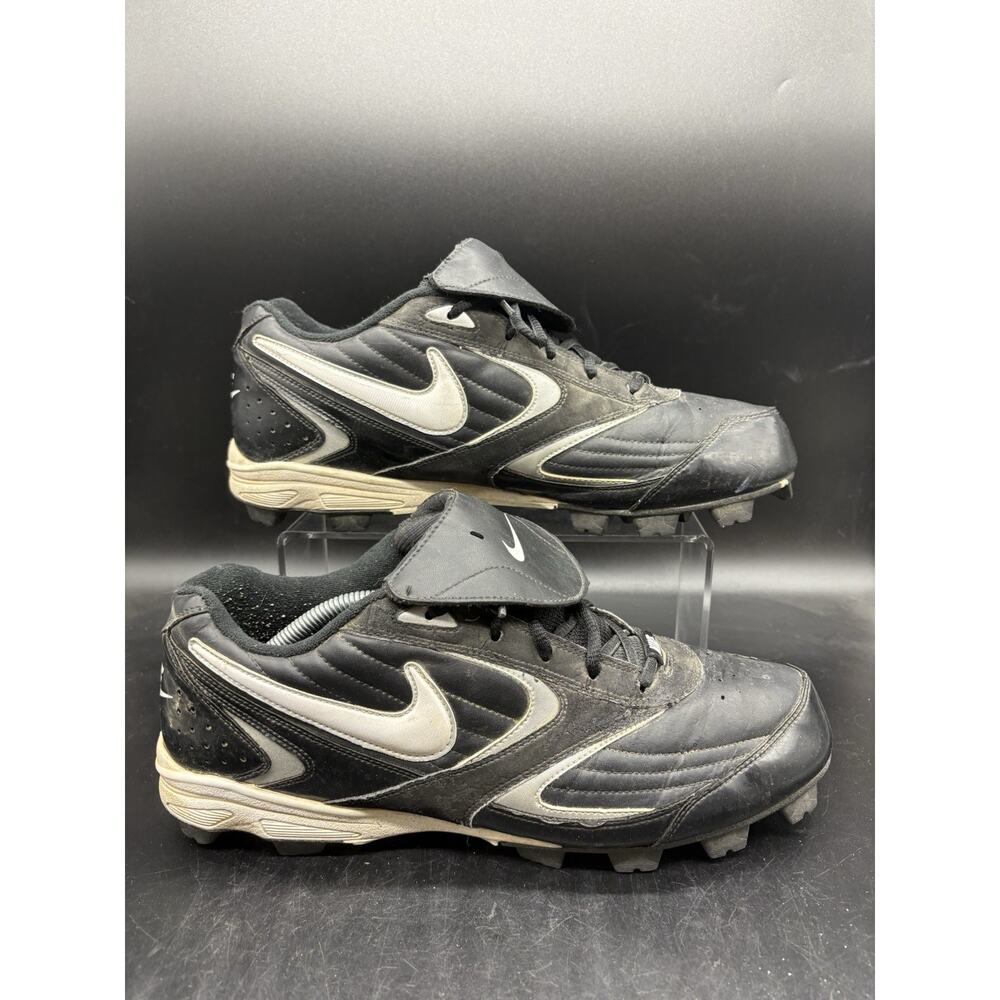 Nike Men's Keystone Low Baseball Cleats Black 317087–011 Size 12